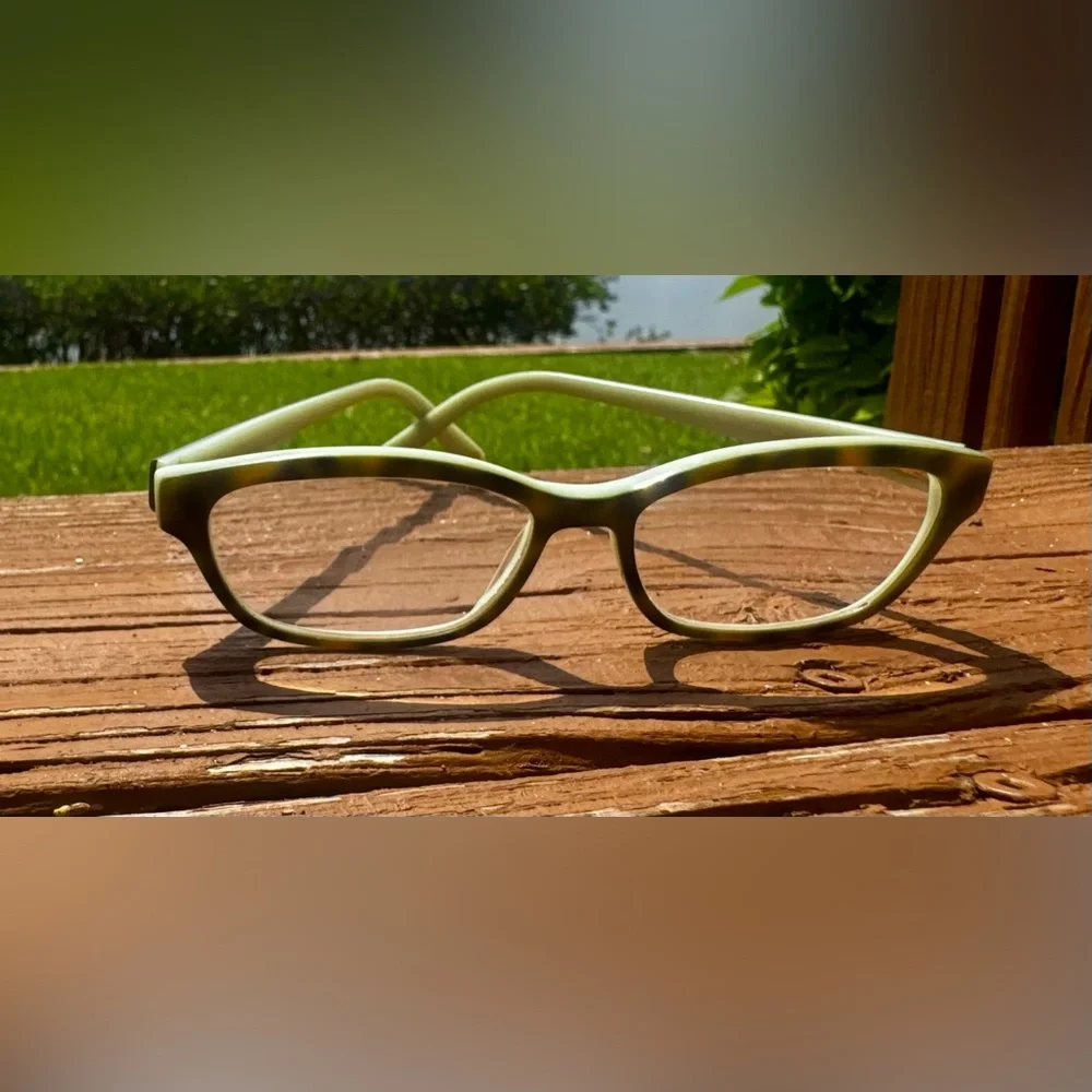 Banana Republic Eyeglass Frames Only NORA Mint Green/Brown Tortoise 38-19-135